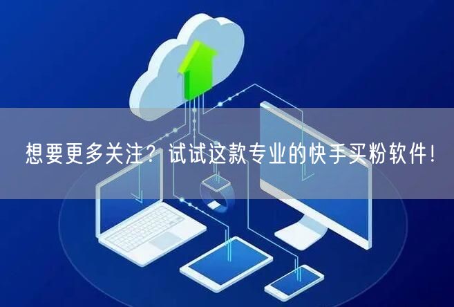 想要更多关注?试试这款专业的快手买粉软件!