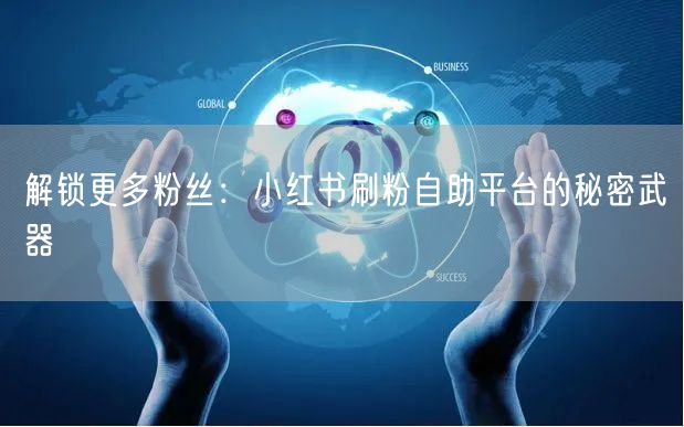 解锁更多粉丝:小红书刷粉自助平台的秘密武器