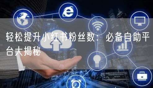 轻松提升小红书粉丝数：必备自助平台大揭秘