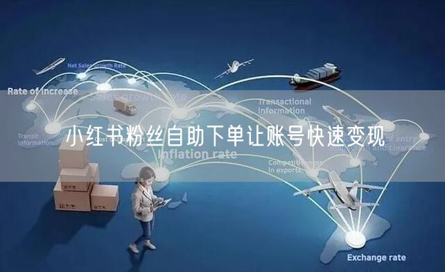 小红书粉丝自助下单让账号快速变现