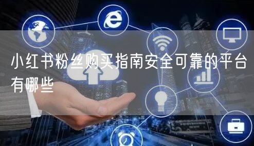 小红书粉丝购买指南安全可靠的平台有哪些